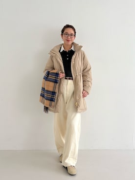 「アイテム（ジャケット/アウター）」を使った、オカモトさん（レディース・167cm・30代）の秋コーディネート