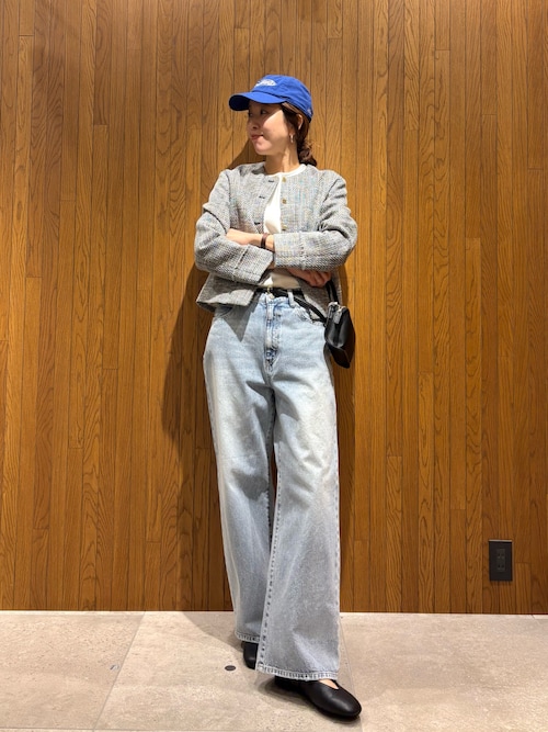 ノーカラーツイードジャケット（ノーカラージャケット）｜URBAN