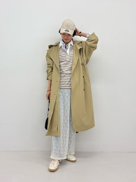 岡本さん（レディース・167cm）の春コーディネート