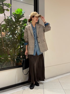 岡本さんのコーディネート