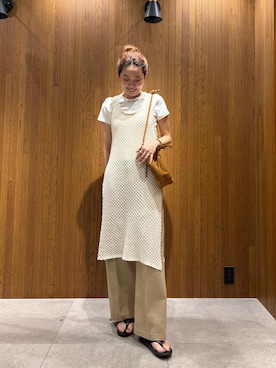 岡本さん（レディース・167cm）の夏コーディネート