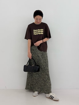 岡本さん(レディース・167cm)の夏コーディネート