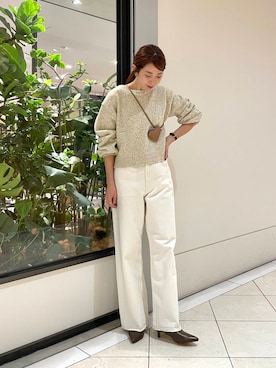 岡本さん(レディース・167cm)の秋コーディネート