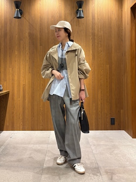 岡本さん（レディース・167cm）の春コーディネート