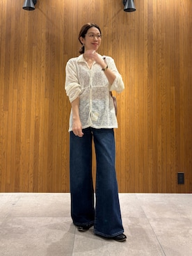 岡本さん（レディース・167cm）の冬コーディネート