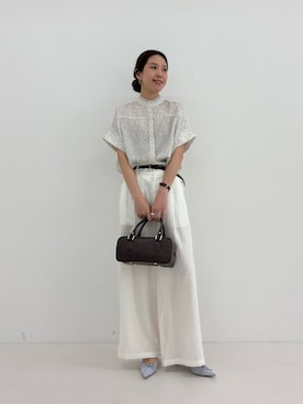 「URBAN RESEARCH ROSSO WOMEN（アーバンリサーチ　ロッソ）のアイテム」を使った、岡本さん（レディース・167cm）の春コーディネート