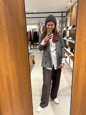 岡本さんのコーディネート