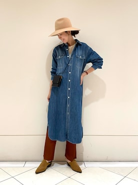 岡本さん（レディース・167cm）の夏コーディネート