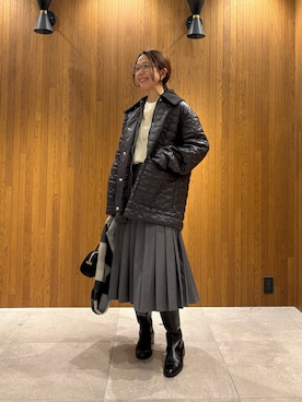 「アイテム（アクセサリー）」を使った、オカモトさん（レディース・167cm・30代）の冬コーディネート