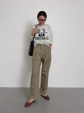 岡本さんのコーディネート