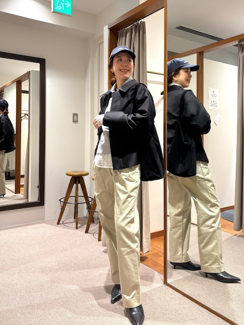 セール】new basic WOOL SILK BOX JACKET（その他アウター）｜URBAN