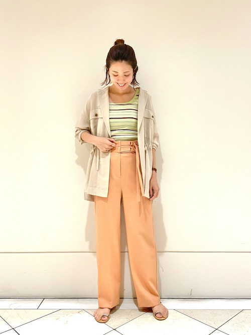 セール】DOUBLE BELT PANTS（スラックス）｜LAATO（ラート）の
