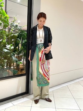 岡本さん（レディース・167cm）の夏コーディネート