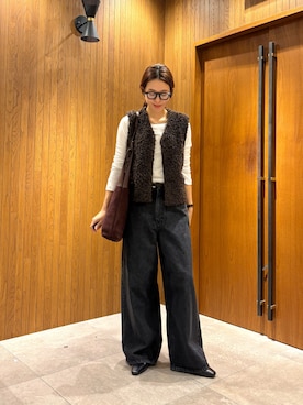 「アイテム（その他アウター）」を使った、オカモトさん（レディース・167cm・30代）の夏コーディネート