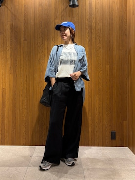 岡本さん（レディース・167cm）の夏コーディネート
