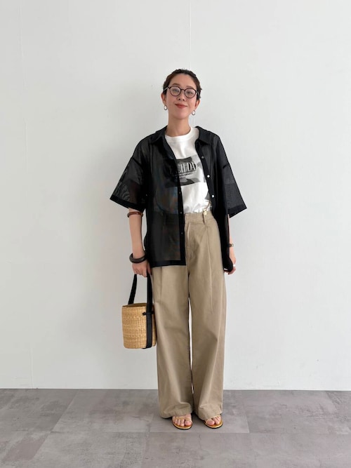 セール】『3サイズ展開』new basic タックワイドチノパンツ