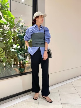 岡本さん（レディース・167cm）の秋コーディネート