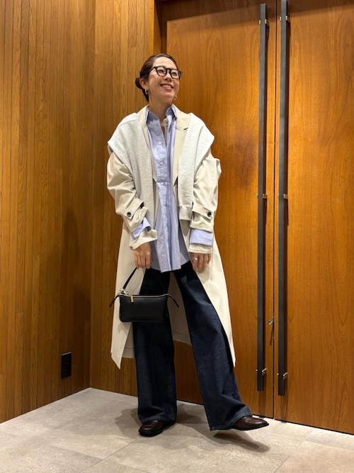 岡本(URBAN RESEARCH なんばCITY)|URBAN RESEARCHのトレンチコートを使ったコーディネート - WEAR