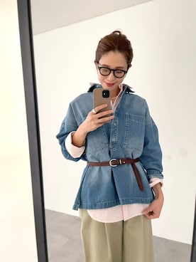 岡本さん（レディース・167cm）の冬コーディネート