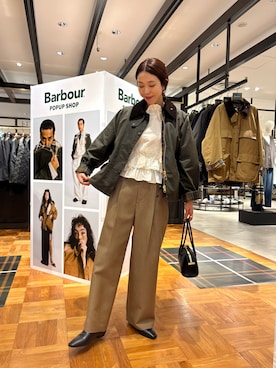 「アイテム（ローファー）」を使った、オカモトさん（レディース・167cm・30代）の秋コーディネート