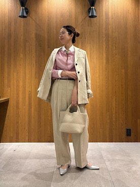 岡本さん（レディース・167cm）の春コーディネート