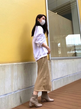 「ORiental TRaffic（オリエンタルトラフィック）のアイテム（ブーツ）」を使った、WAラゾーナ川崎プラザ店さん（レディース・160cm）の秋コーディネート