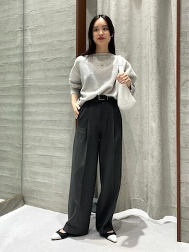 「Noble（ノーブル）のアイテム（アクセサリー）」を使った、ayanoさん（レディース・160cm）の秋コーディネート