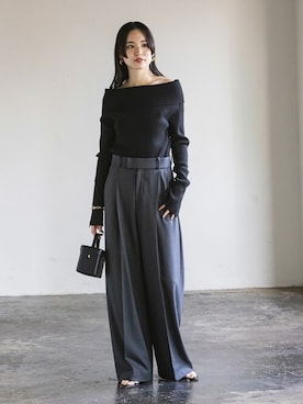 「Noble（ノーブル）のアイテム（アクセサリー）」を使った、ayanoさん（レディース・160cm）の秋コーディネート