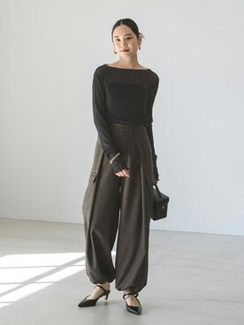 ayanoさん（レディース・160cm）の秋コーディネート