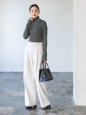 ayanoさん（レディース・160cm）の冬コーディネート