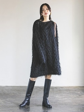 ayanoさん(レディース・160cm)の冬コーディネート