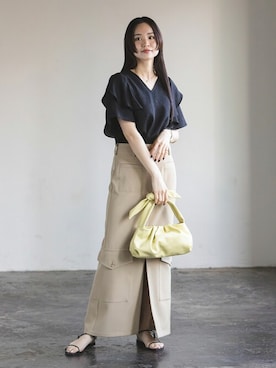 ayanoさん（レディース・160cm）の冬コーディネート