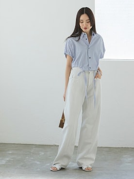 「gren by M（グリンバイエム）のアイテム」を使った、ayanoさん（レディース・160cm）の冬コーディネート