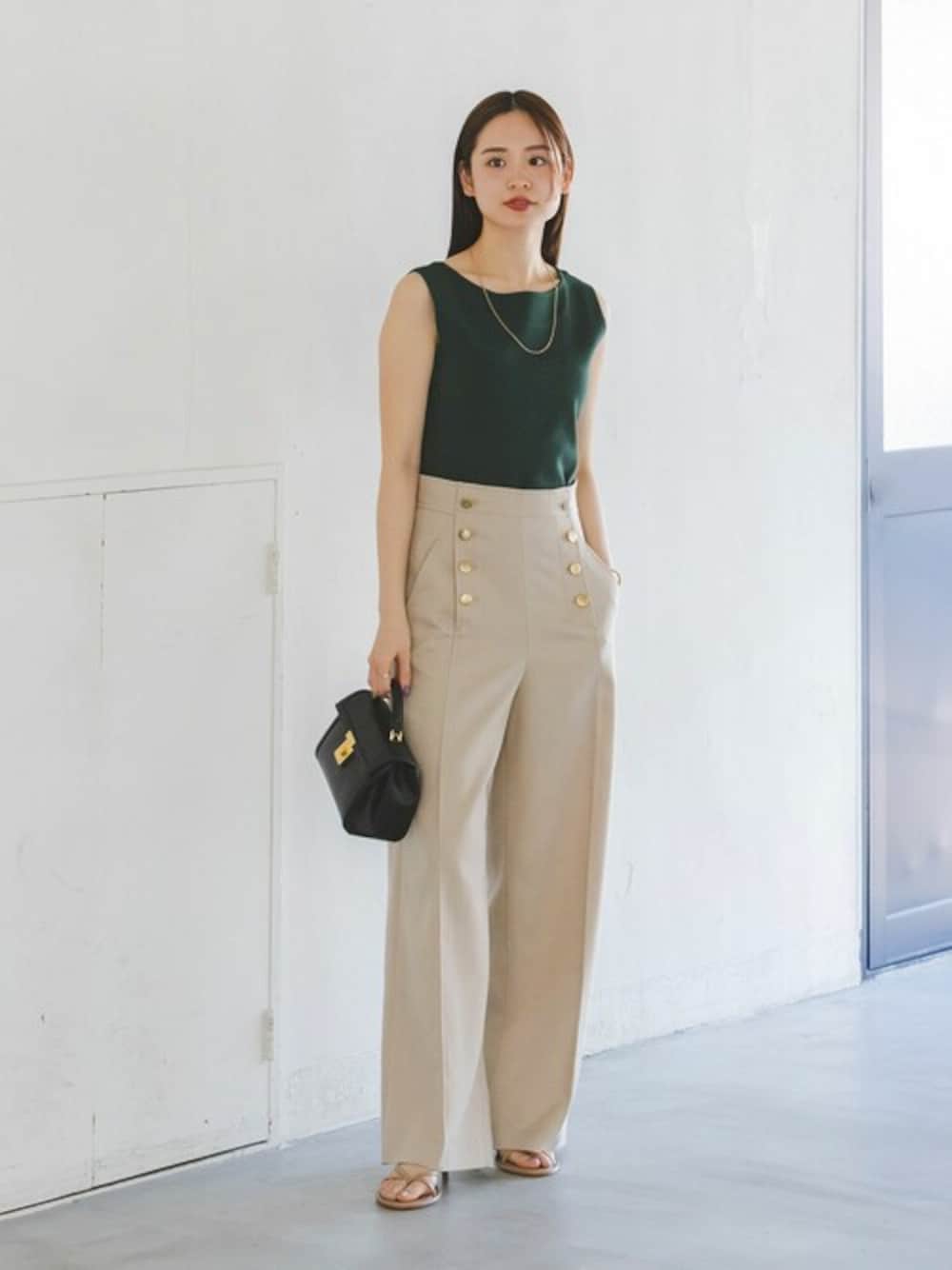 【NOBLE】2WAY ネックニット NOBLE】2WAY ネックニット