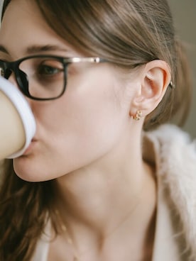 「ジュエリー」｜Ops Accessoryさん（レディース・165cm）の冬コーディネート