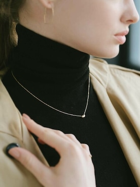 「ジュエリー」｜Ops Accessoryさん（レディース・165cm）の冬コーディネート