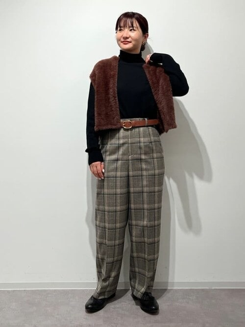 セール】◇フェイクファーベスト（ベスト）｜human woman
