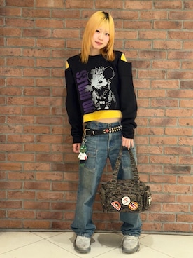 yuraさん（レディース・160cm）の冬コーディネート