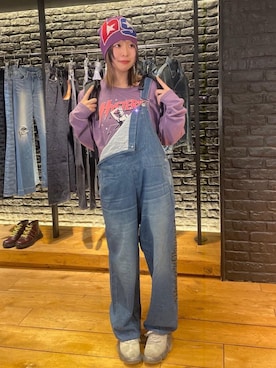 HYSTERIC GLAMOURのつなぎ/オールインワンを使った人気ファッション