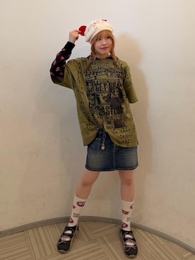 yuraさん(レディース・160cm)の夏コーディネート