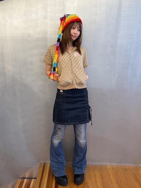 「スカート 」｜yuraさん（レディース・160cm）の夏コーディネート