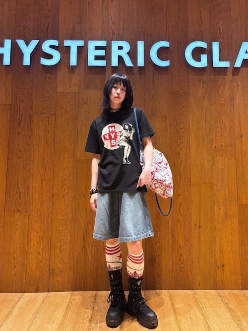 デニムハーフパンツ（デニムパンツ）｜HYSTERIC GLAMOUR
