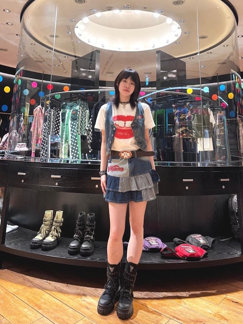 SEE NO EVIL ベルト（ベルト）｜HYSTERIC GLAMOUR（ヒステリック