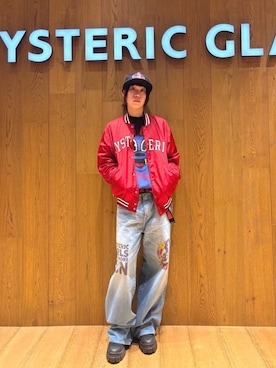 「HYSTERIC GLAMOUR（ヒステリックグラマー）のアイテム」を使った、ユウさん（レディース・168cm）の夏コーディネート