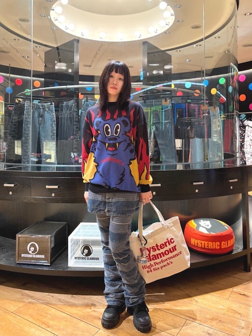 ヒステリックグラマー hysteric glamor パンツ ヒステリックグラマーHYSTERIC GLAMOUR コットンウォッシュ