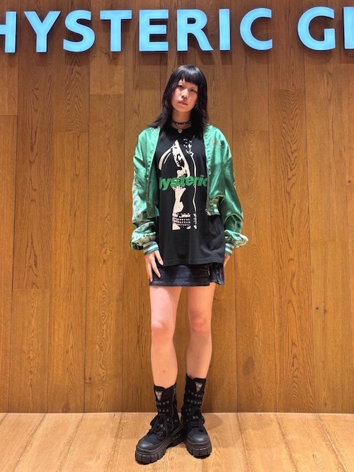 大人気！ヒステリックグラマー半袖Tシャツ【HYSTERIC ARMPITS】黒L HYSTERIC GLAMOUR - SUPER HYS Tシャツ / ブラック | Tempt