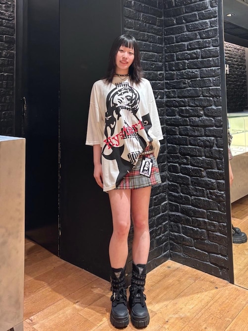 HYSTERIC GLAMOUR ブラックロングコートワンピース24時間値下げ GUITAR GIRL ワンピース|HYSTERIC GLAMOUR WOMEN | HYSTERIC