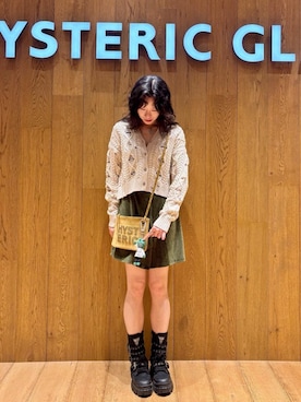 「アイテム（キーホルダー）」を使った、ユウさん（レディース・168cm）の冬コーディネート