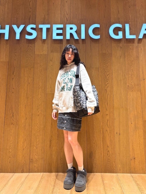 HYSTERIC GLAMOUR（ヒステリックグラマー） パーカー ACTION TIME