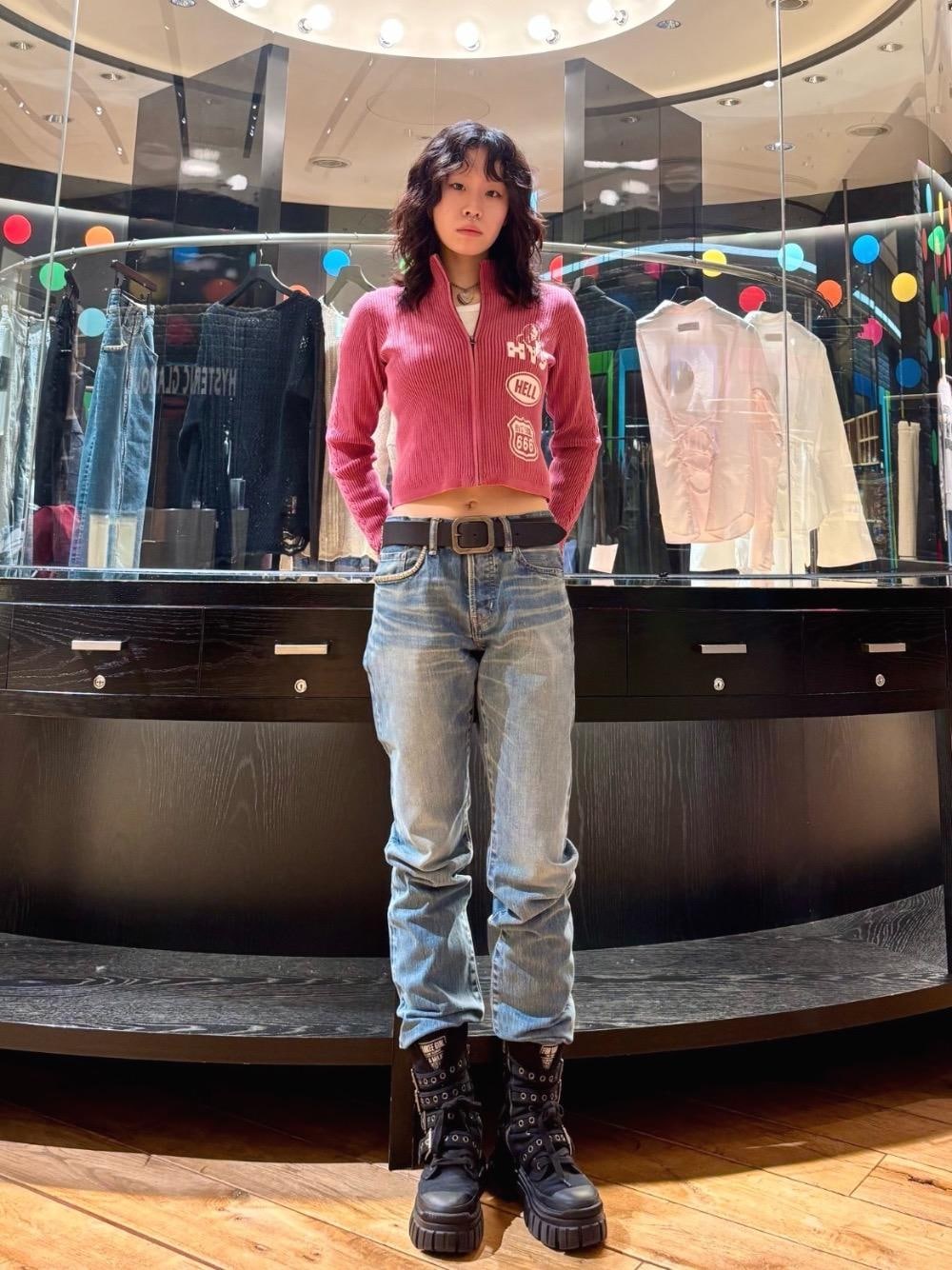 HYSTERIC GLAMOUR（ヒステリックグラマー）の「THE NEW HYS ショート丈